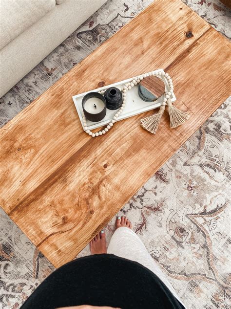 Use pallet wood to create a. . Pottery barn dupe coffee table
